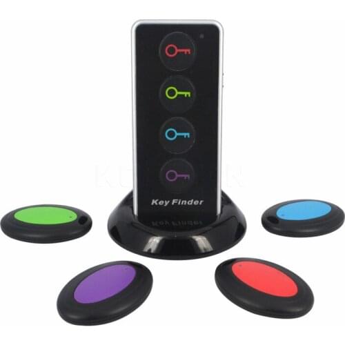 Key Anti-lost Wireless Finder Receivers Keychain Key Tracker Item Locator Pet Tracker