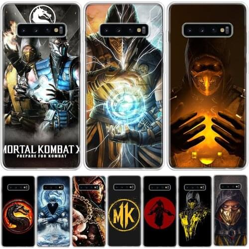Hot Mortal Kombat Phone Case For Samsung GalaxyA90 A71 A70 A51 A50 A41 A40 A30 A21 A10 A9 A8 A7 A6Plus M30S A20E A01 A10S A20S C