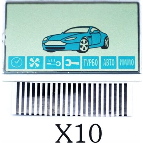 10PCS Starline A91 LCD display flexible cable for Starline A91 Lcd remote two way car alarm system wholesale