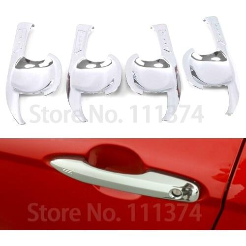 Chrome Door Handle Bowl Wrist Trim Cover for Toyota Camry V70 XV70 2018 2019 2020 Decoration Accessories