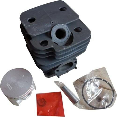 HOT-Cylinder Kit Fit for MAKITA DCS-5200 DCS-520 for DOLMAR 111 115 PS-52 (44mm) Chainsaw 027.132.020