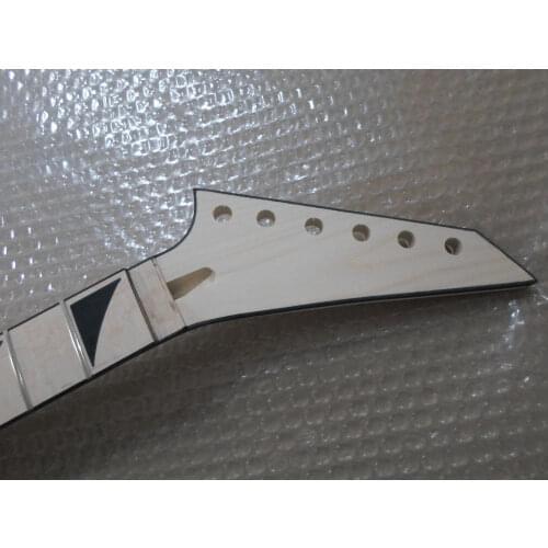 Unfinished Guitar Neck maple 24 Fret for Jackson style maple fingerboard