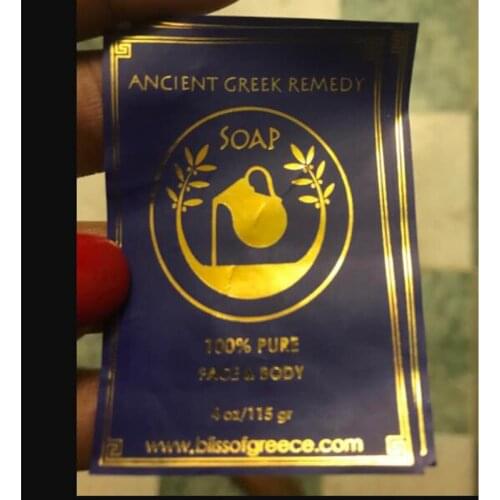 Custom bottle label in rolls, 10ml vial paper labels, waterproof sticker