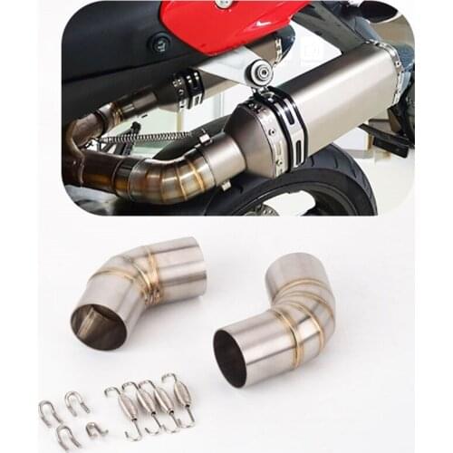 Motorcycle exhaust pipe is suitable for 796 795 695 696 exhaust pipe 696 middle connecting pipe