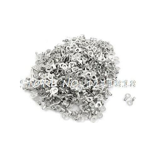 1000 x 27A 16-14 AWG Non-insulated Ring Tongue Terminal RNB2-4L