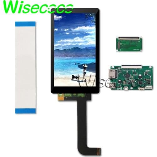 2k LCD 2560*1440 5.5 inch LCD screen with Tempered Glass protector Removed backlight with hdmi board for SLA DLP 3d printer