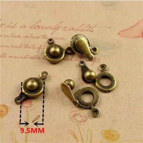 RONGQING 100pcs/pack Jewelry Accessories Fashion Jewelry Clasps & Hooks for jewelry making NEW 2019