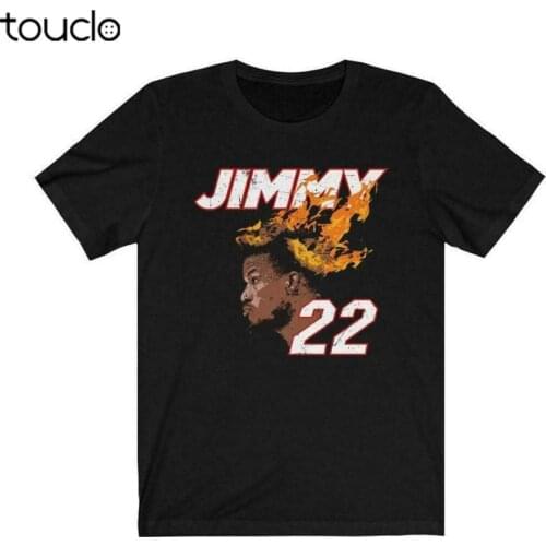 Jimmy Butler 22 Miami A Professional Basketball T-Shirt Black S-3XL