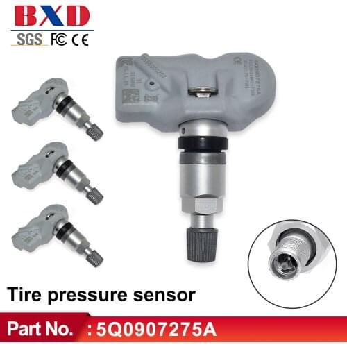 4x New OEM 5Q0907275A TPMS Tyre Pressure Sensor for VW Skoda Porsche 315MHZ