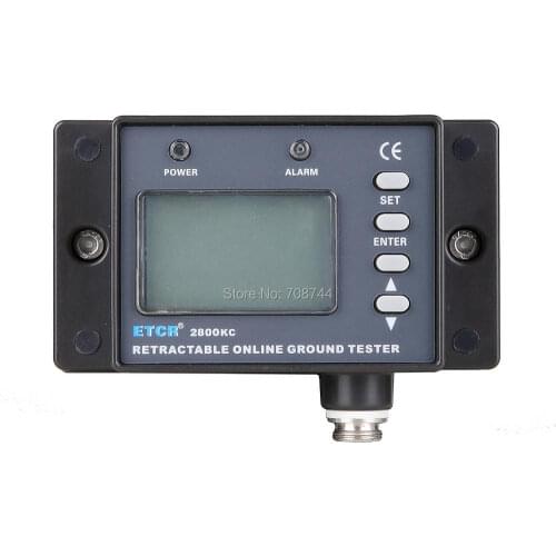 ETCR2800KC Digital LCD Split-core Ground Resistance Tester Meter with Loop Ground Resistance On-line Monitoring Function