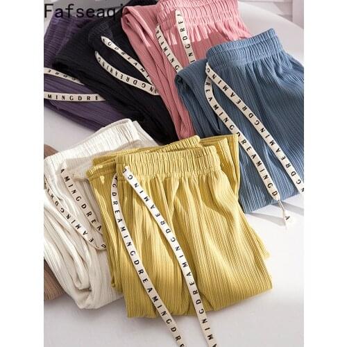 Fafseaqi Women's Straight Trousers