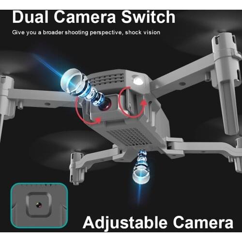 FPV 4K Wifi HD Camera Mini Drone Optical Flow RC Quadcopter Helicopter Dron VS E68 SG107 S66