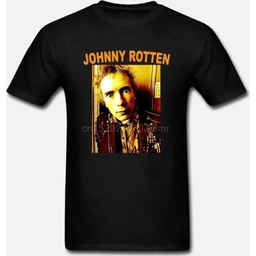 Johnny Rotten rock punk emo vinage retro T Shirt