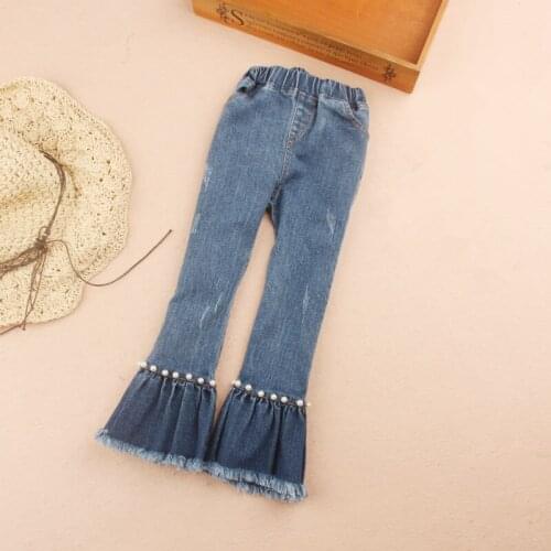 Джинсы для подростков девочек HYCOLORFUL China At AliExpress