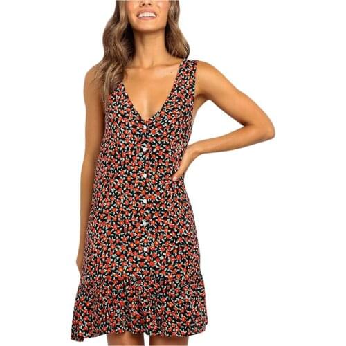 JAYCOSIN Summer Wrap Dresses