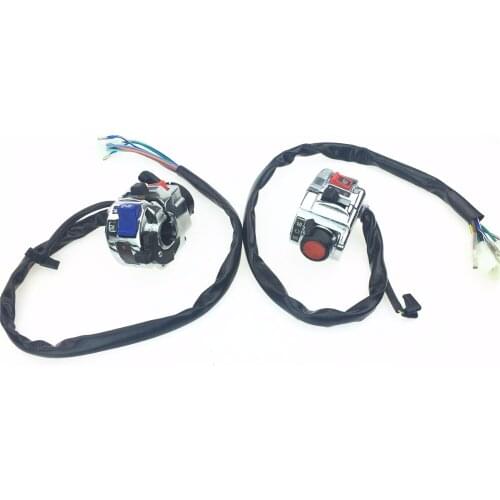 For Lifan 150-250 motorcycle left and right hand switch assembly electroplating accessories