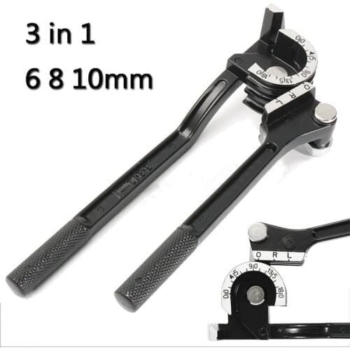 New 180 Black Aluminum Three in One Copper Pipe Tube Bending Tool CT-369