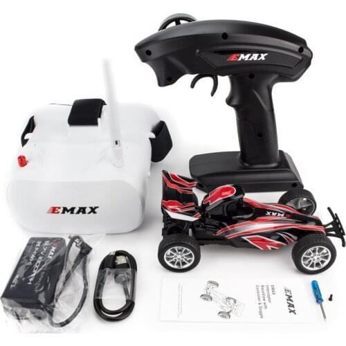 Emax Interceptor FPV Racing Car 2.4G Radio Control High speed With Camera Goggle Glasses RC Car 2~3S RTG Version for Kid Gift