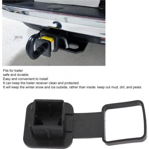 Trailer Rubber Hitch Receiver Cover Plug Cap Dust Protector Accessory Trailer Plug Cover New Arrivals