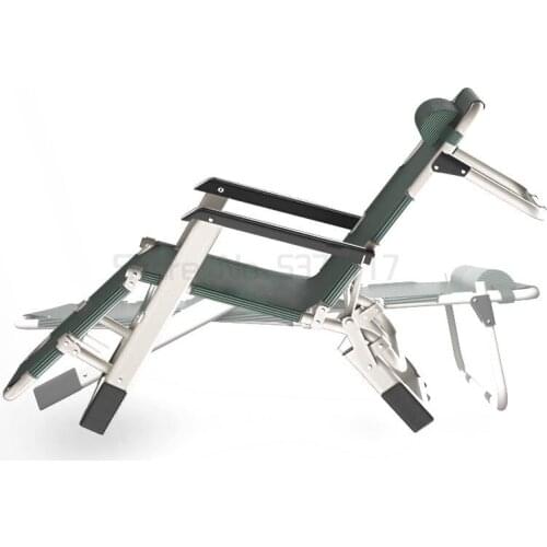 Folding single bed household simple lunch break bed office marching bed multifunctional recliner