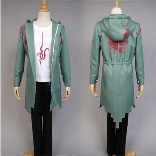 Super Dangan Ronpa 2 DanganRonpa Nagito Komaeda Coat Anime Jacket Only Halloween Cosplay Costume for Women Men