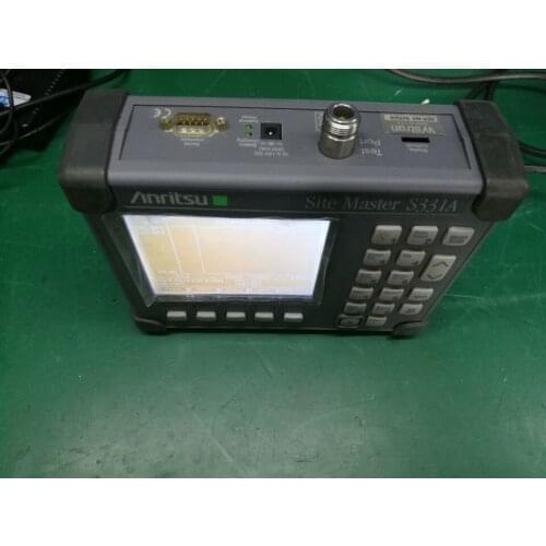Anritsu S331A Site Master 25MHz - 3300MHz Antenna feeder tester