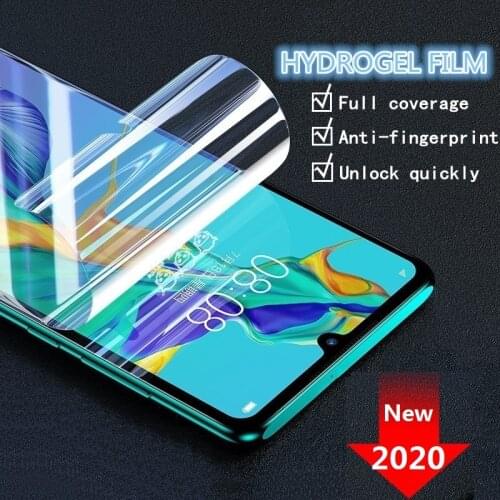 Protective Hydrogel Film for Huawei P30 P20 P40 Lite Pro Screen Protector for Huawei Mate 30 20 Lite Pro (Not Glass) Film