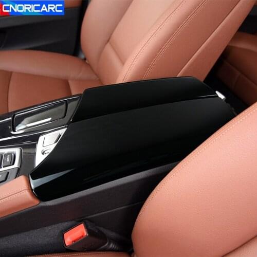 Car Styling Center Console Armrest Box Protection Cover Trim For BMW 5 Series F10 2011-2017 LHD Interior Stickers