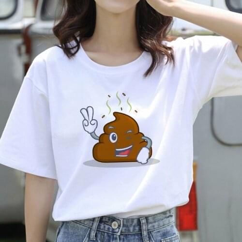 Women Harajuku Spoof Personality T Shirt Funny Printed T Shirt Loose Top Tee Funny Women Short Sleeve T-shirt
