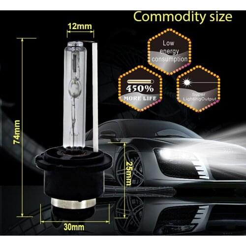 2pcs 35W D2S/D2C Car For HID Xenon Replacement Auto Light Source Headlight Lamp Bulb 3000K 4300K 5000K 6000K 8000K 10000K 12000K