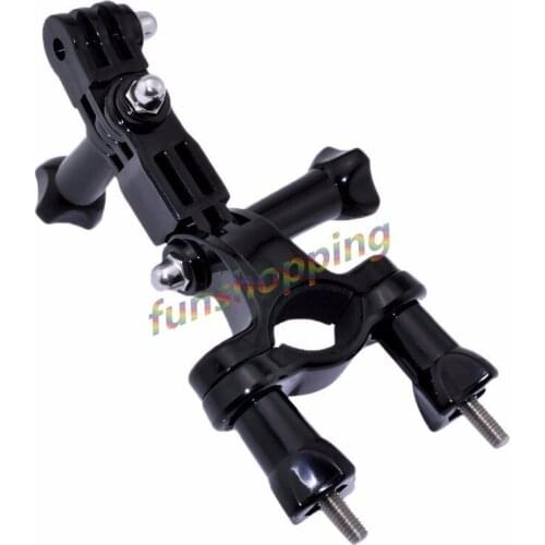 20pcs for GoPro accessories Bike Motorcycle Handlebar Seatpost Pole Mount & 3 Way Adjustable Pivot Arm for Go pro Hero 2 3 3+ 4