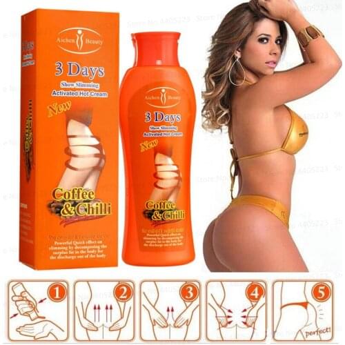200ML Effective Coffee Ginger Chili Hip Lift Up Lifting Bigger Buttock Cream Enhancer Oil Big Ass Enlargement Butt Lift Beauty