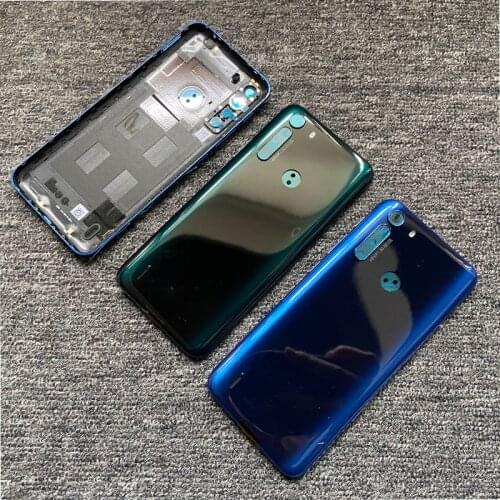 6.5" New For Motorola Moto One Fusion Battery Cover Back Housing Rear Door Case XT2073 XT2027-1 High Quality