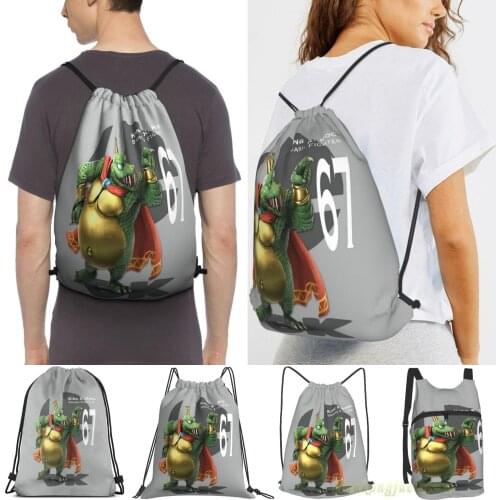 Smash Ultimate King K Rool (67) Men Outdoor Travel Gym Bag Waterproof Drawstring Backpack Women Fitness Swimming Bag