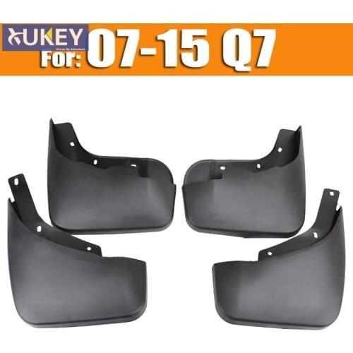 Car Mud Flaps For Audi Q7 2005 - 2015 Mudflaps Splash Guards Mud Flap Mudguards Fender Front Rear 2012 2013 2014 Accessories