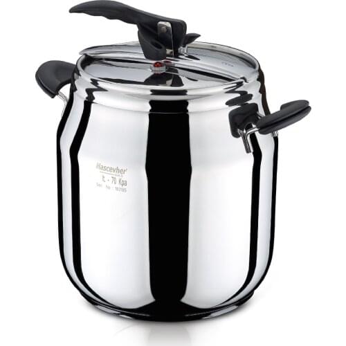 Hascevher Gastro 17 Liter Pressure Cooker | Kitchen Accessories Utensils For Kitchen Saucepan Pressure Cooker Cookware