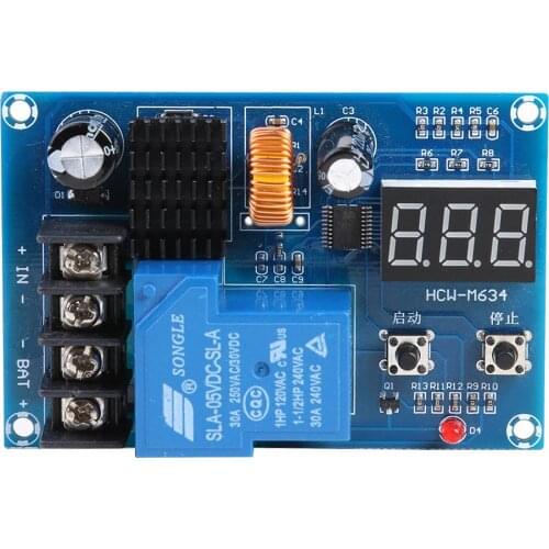 XH-M604 6-60V Lithium Battery Charging Control Switch Protection BoardController Module XH-M604 Battery Charger Control Module