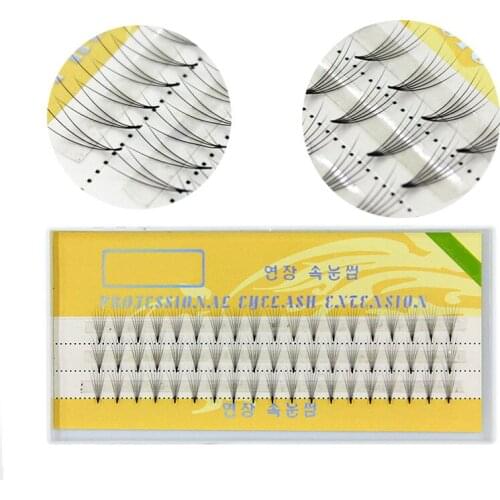 Premade 3d/6d Fans Lashes Natural Faux Mink Volumn Eyelash Extenson Eye Makeup Cluster Lashes