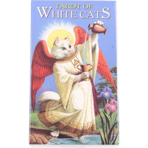 Oracle Tarot of White cats tarot Card Board Deck Games Palying Cards For Party Game