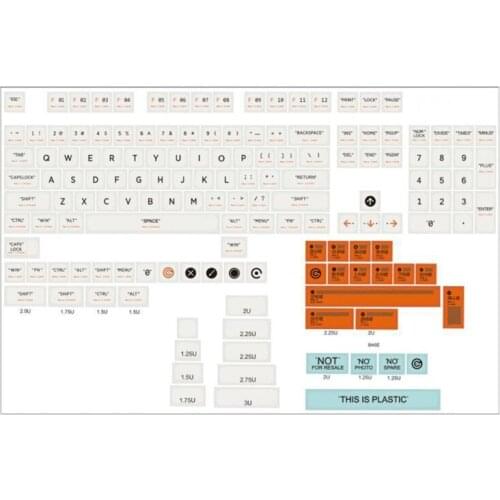 150 Key Plastic Theme Keycap XDA Profile Dye-Sub Personalized PBT Keycaps For Mechanical Keyboard GK61 64 84 96 Layout
