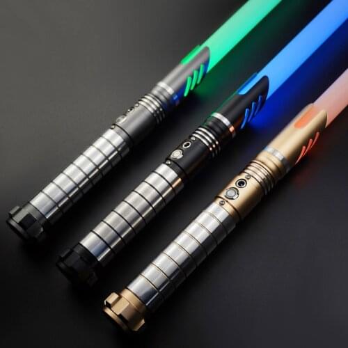 THY SABER Metal hilt new design FOC dueling lightsaber smooth swing with 6 sound font