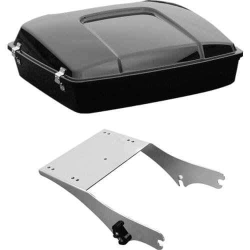 Motorcycle Razor Trunk Mount Rack For Harley Tour Pak Road King Electra Glide Road Glide Street Glide 1997-2008