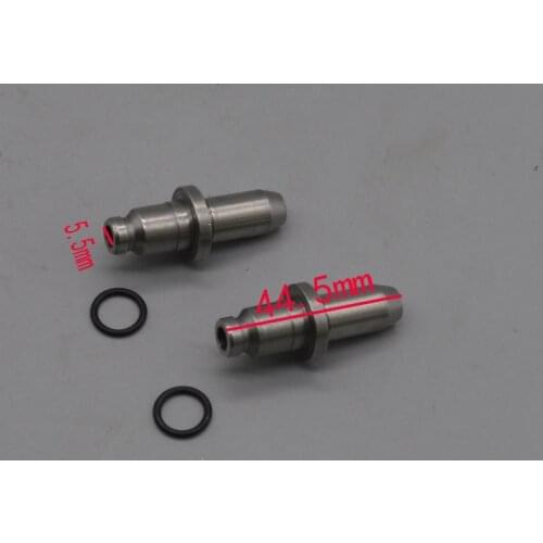 Zongshen cb250 250cc engine valve guide inlet outlet valve oil seal tube pipe dirt bike kayo zs165fmm loncin motorcycle