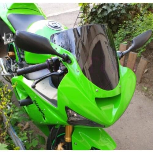 New motorcycle Windshield WindScreen+Screws For Kawasaki Ninja ZX-6R zx6r 636 600 2003 2004 03 04