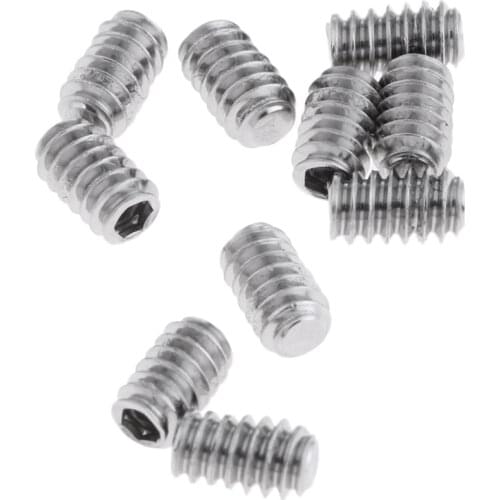 10Pcs Surf Board Fin Key Grub Screws Fin Replacement Grub Screws Surfboard