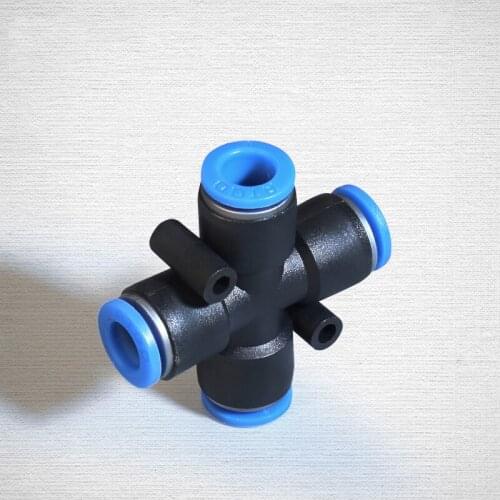 PZA Pneumatic Fast Connector PZA Plastic Four Sub-Hose Pick up Head PZA-06 PZA-08 PZA-10 PZA-12M Cross Cross Tees