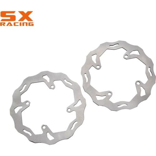 Motorcycle Front & Rear Brake Disc Rotor For SUZUKI RMZ250 RMZ 250 2014-2017 RMZ450 RMZ 450 2005-2017 RMX450Z 2010-2017