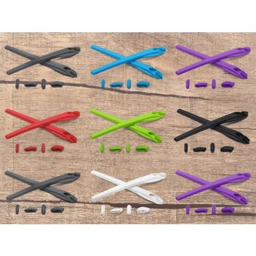 Vonxyz Replacement Rubber EarSocks & Nose Pads for for-Oakley Flak 2.0 XL Frame