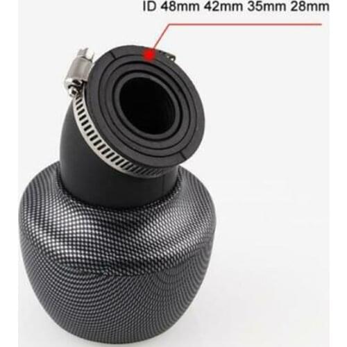 Universal Motorcycle Air Intake Filter Pod Washable For Honda Yamaha Suzuki Motorcycle Modification Accessories