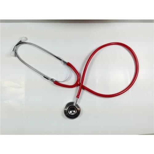 Stethoscope High Quality Professional Soft Tube Medicine Stethoscopes Health Body Care Tool Medical Dual Head Home Use Supplies